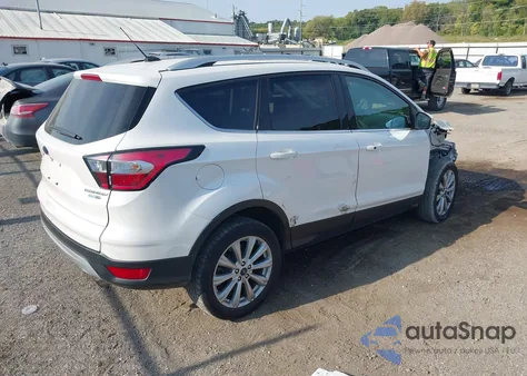 2017 Ford Escape Titanium из США, поврежденный, VIN 1FMCU9J97HUD36618